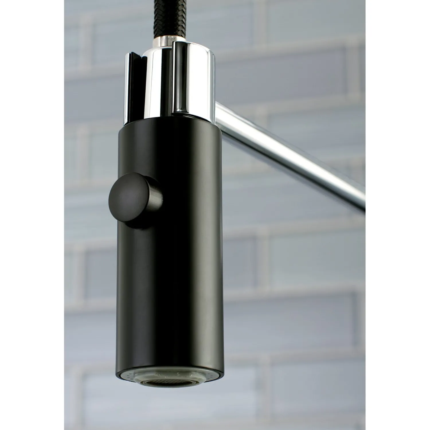 Gourmetier Continental Single-Hole Single-Handle Pre-Rinse Kitchen Faucet Single Hole|Commercial Style Faucets