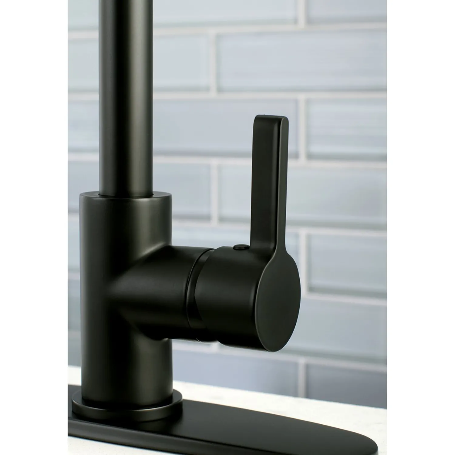 Gourmetier Continental Single-Hole Single-Handle Pre-Rinse Kitchen Faucet Single Hole|Commercial Style Faucets
