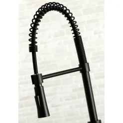 Online Gourmetier Continental Single-Handle Pull-Down Kitchen Faucet Single Hole