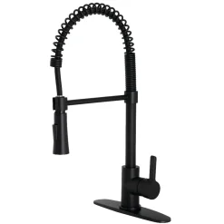 Online Gourmetier Continental Single-Handle Pull-Down Kitchen Faucet Single Hole
