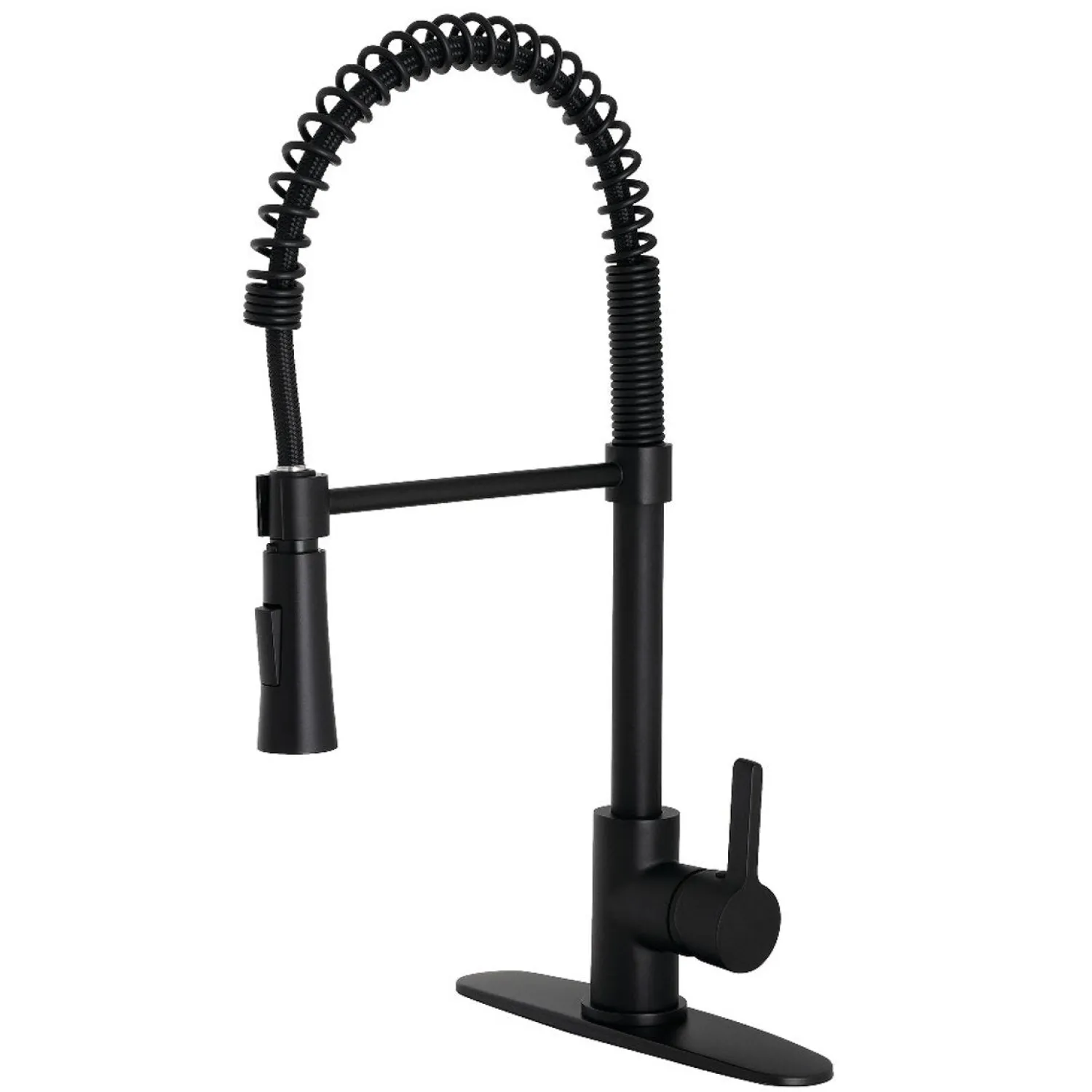 Online Gourmetier Continental Single-Handle Pull-Down Kitchen Faucet Single Hole