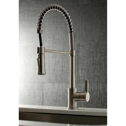 Online Gourmetier Continental Single-Handle Pull-Down Kitchen Faucet Single Hole