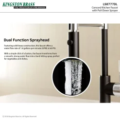Gourmetier Concord Pre-Rinse Kitchen Faucet Single Hole