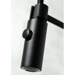 Hot Gourmetier Kaiser Deck Mount Single-Handle Pull-Down Kitchen Faucet Single Hole