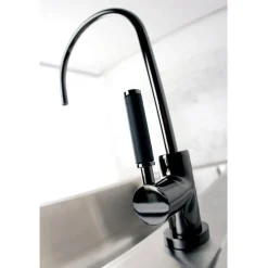 Gourmetier NS8190DKL Water Onyx Cold Water Filtration Faucet in Black Nickel Single Hole|Water Filter Faucets