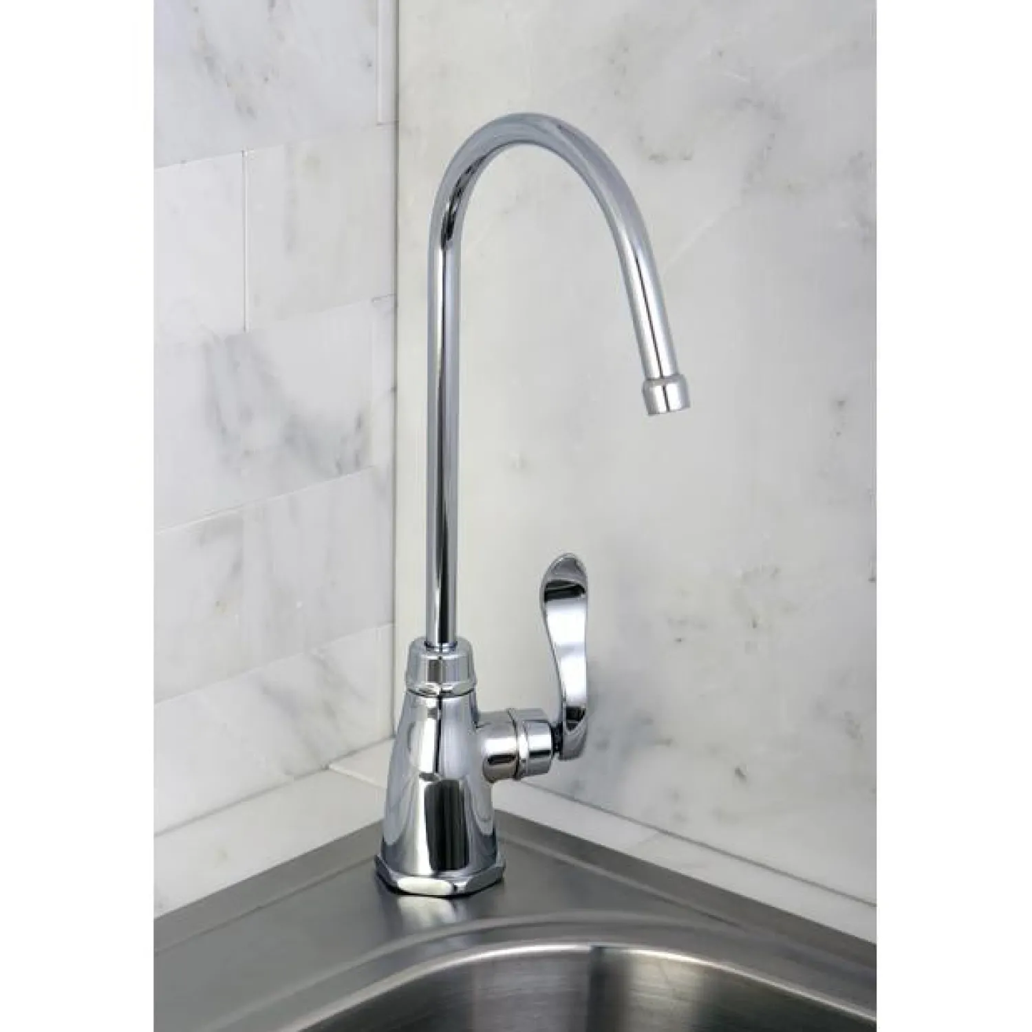 Discount Gourmetier NuWave French Low-Lead Cold Water Filtration Faucet Water Filter Faucets