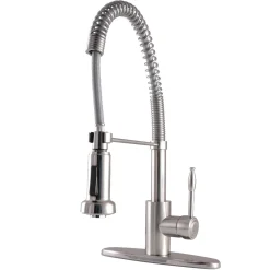 Outlet Gourmetier Nustudio Single-Handle Pull-Down Kitchen Faucet Single Hole