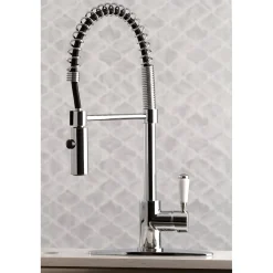 Online Gourmetier Paris Single-Handle Pull-Down Kitchen Faucet Single Hole
