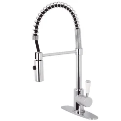 Online Gourmetier Paris Single-Handle Pull-Down Kitchen Faucet Single Hole