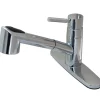Gourmetier Wilshire 8" Centerset Single Handle Kitchen Faucet with Pull-out Sprayer Single Hole