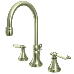 Clearance Governor Deck Mount 8-Inch Widespread Bathroom Faucet 8" Widespread