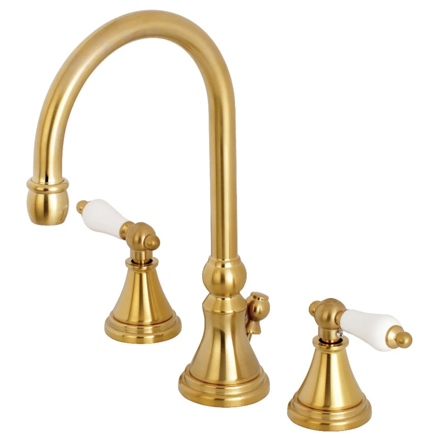 Clearance Governor Deck Mount 8-Inch Widespread Bathroom Faucet 8" Widespread