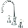 Discount Governor 8-Inch Widespread Deck Mount Bathroom Faucet 8" Widespread