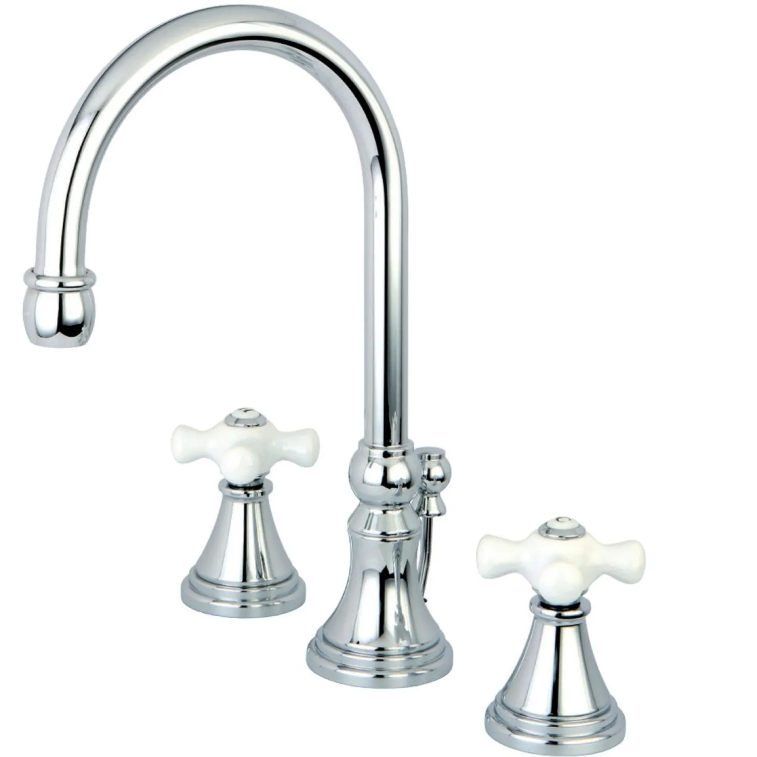 Discount Governor 8-Inch Widespread Deck Mount Bathroom Faucet 8" Widespread