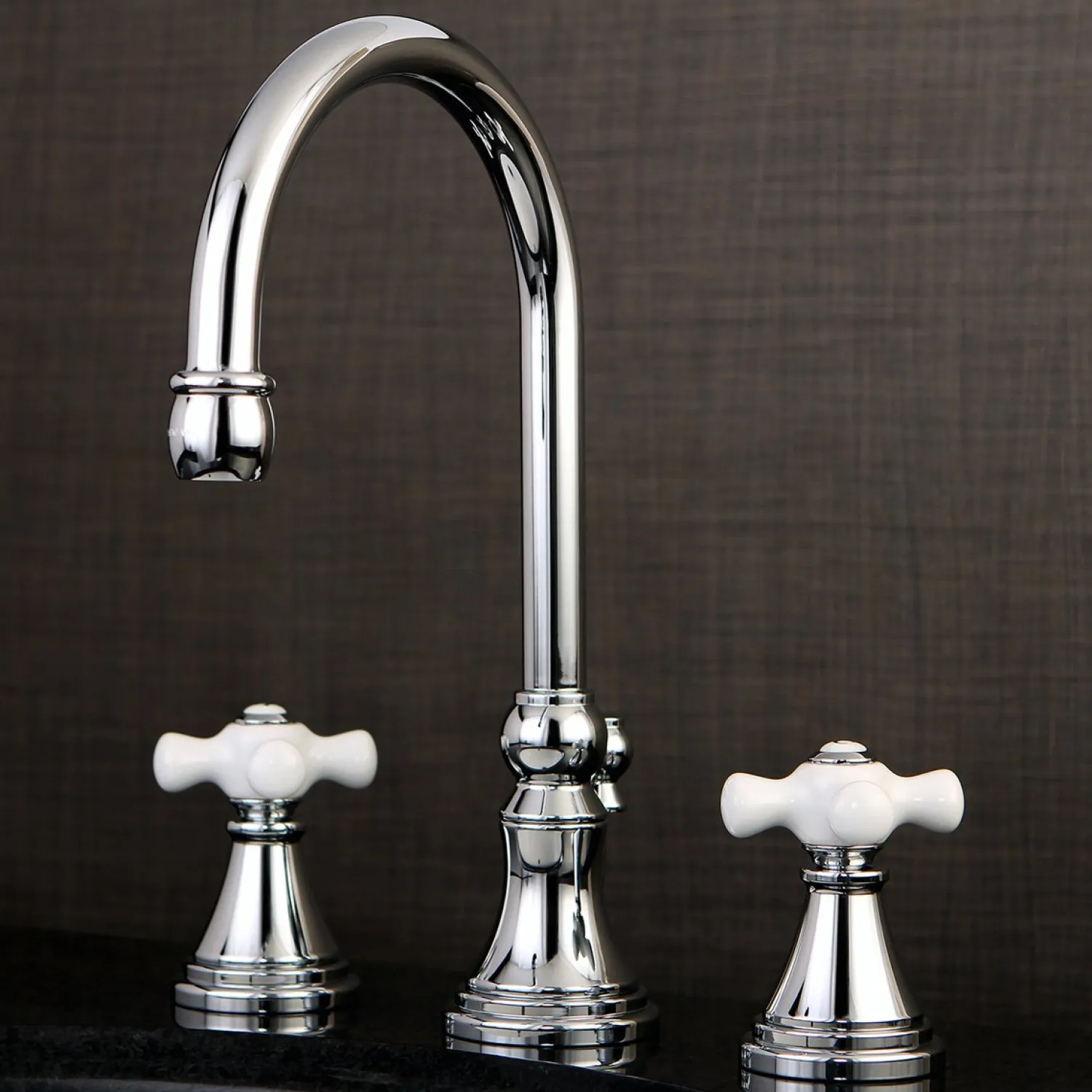 Discount Governor 8-Inch Widespread Deck Mount Bathroom Faucet 8" Widespread