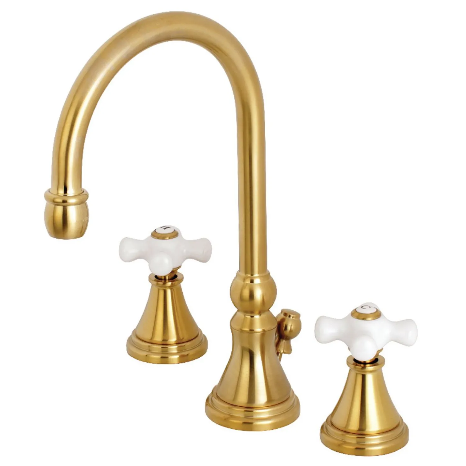 Discount Governor 8-Inch Widespread Deck Mount Bathroom Faucet 8" Widespread