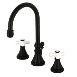 Discount Governor 8-Inch Widespread Deck Mount Bathroom Faucet 8