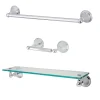 Governor 3-Piece 20.63" Bathroom Accessories Set Accessory Packages