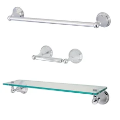 Governor 3-Piece 20.63" Bathroom Accessories Set Accessory Packages