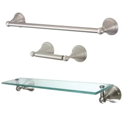Governor 3-Piece 20.63" Bathroom Accessories Set Accessory Packages