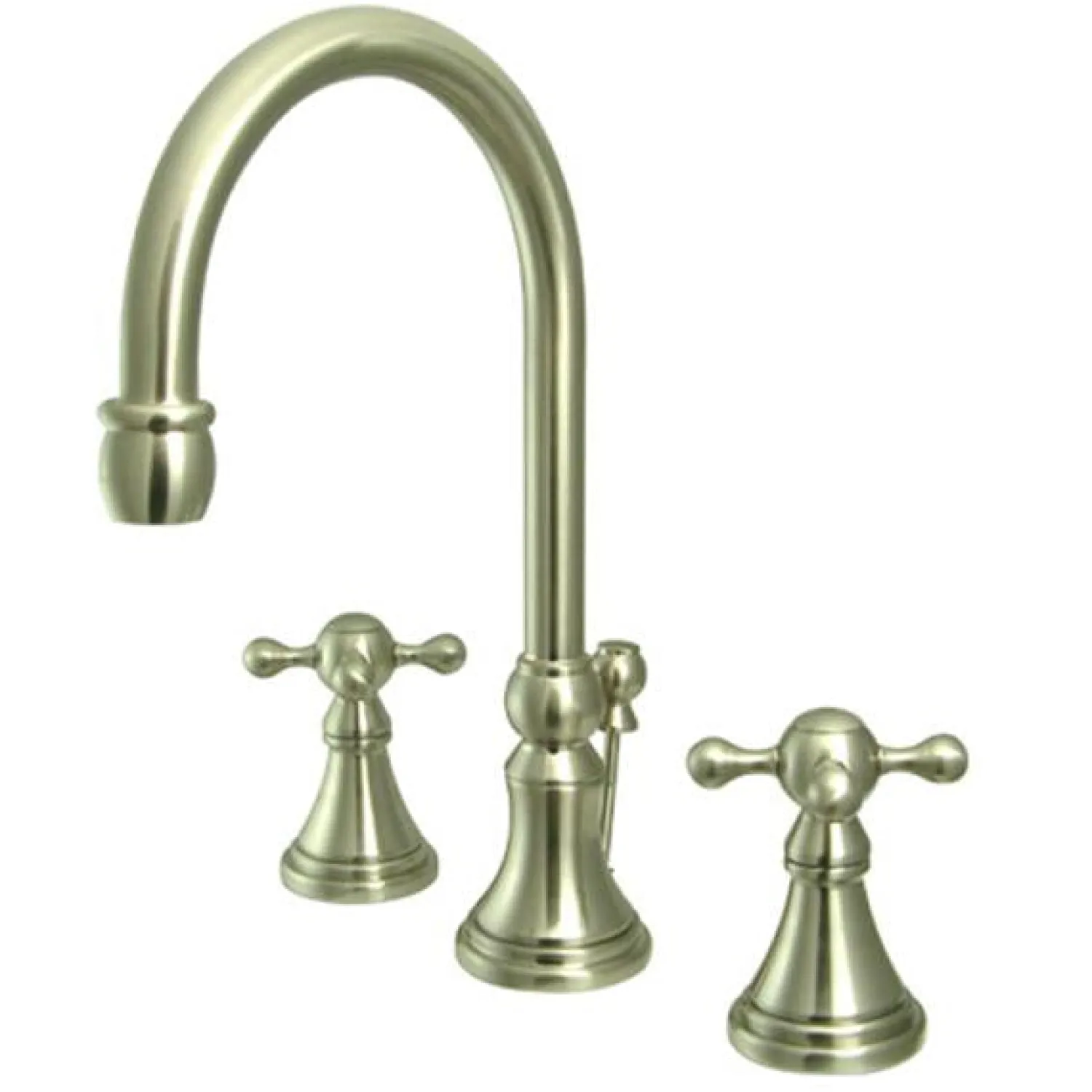 Best Governor 8" to 16" Widespread Lavatory Faucet with Brass Pop-up and Two Handle 8" Widespread