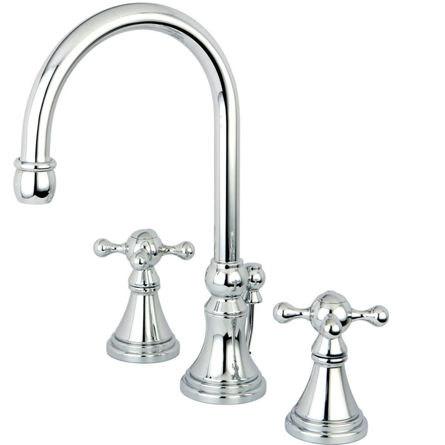 Best Governor 8" to 16" Widespread Lavatory Faucet with Brass Pop-up and Two Handle 8" Widespread