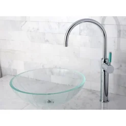 Clearance Green Eden Single Handle Vessel Sink Faucet without Plate and Pop-up Vessel Faucets