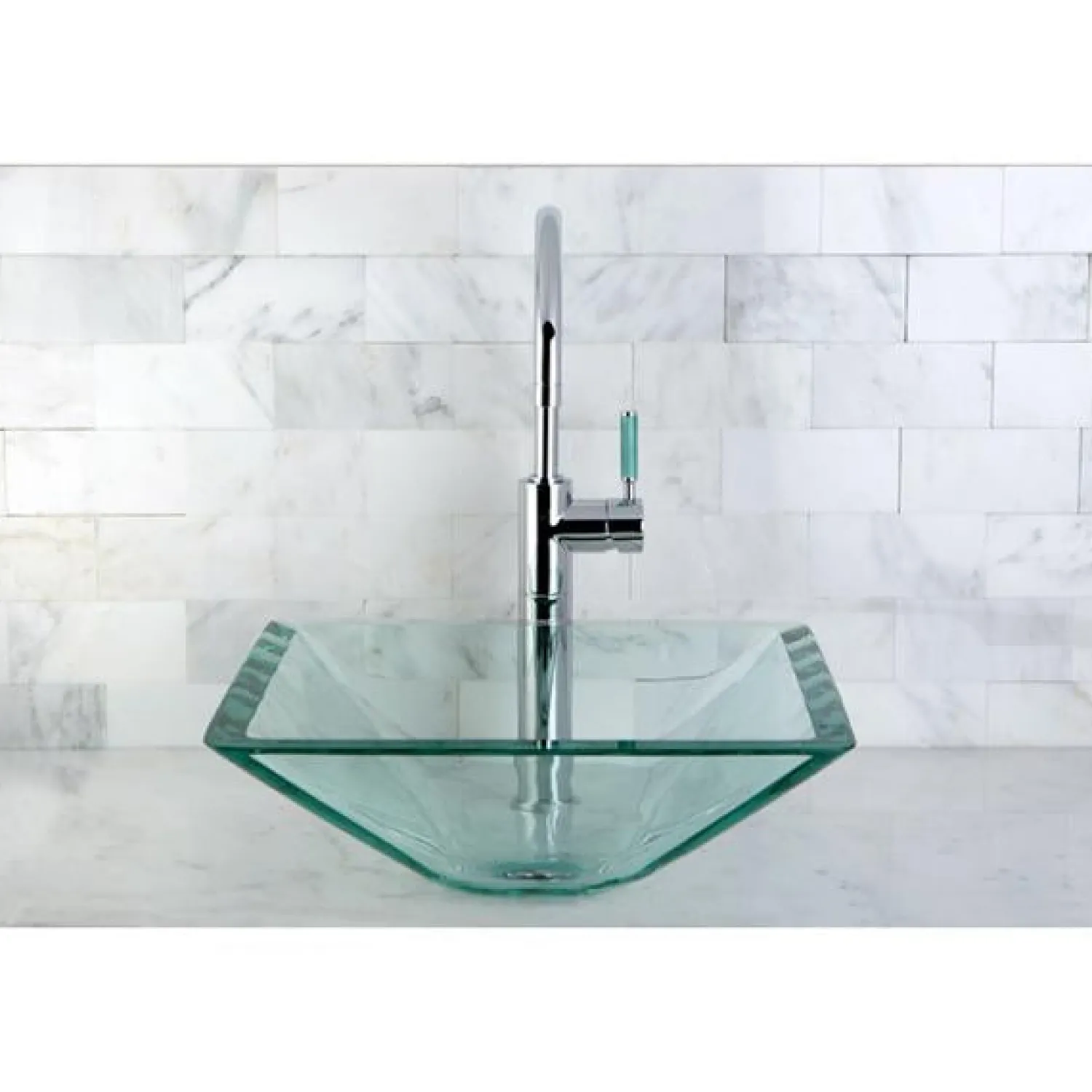 Clearance Green Eden Single Handle Vessel Sink Faucet without Plate and Pop-up Vessel Faucets