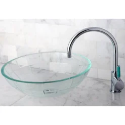 Outlet Green Eden Single Handle Vessel Sink Faucet without Pop-up and Plate Vessel Faucets