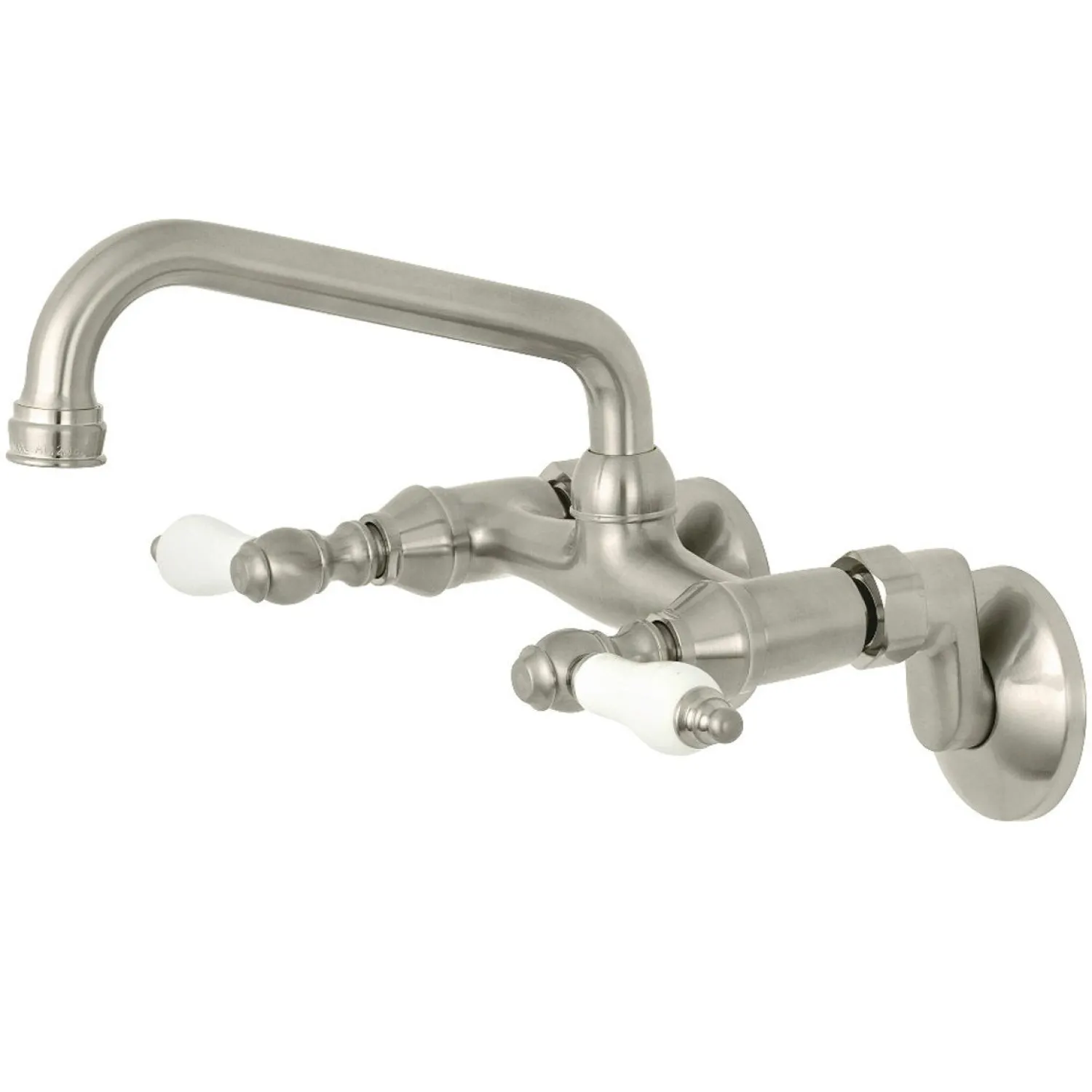 Discount 2-Handle Wall Mount Kitchen Faucet Wall Mounted Kitchen Faucets