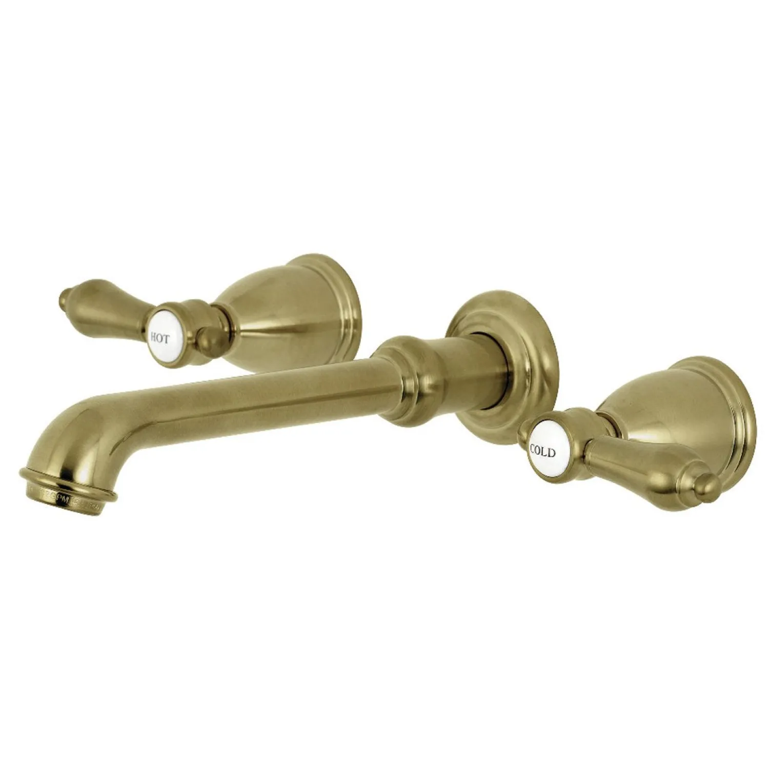 Clearance Heirloom 2-Handle Wall Mount Roman Tub Faucet Tub Faucets