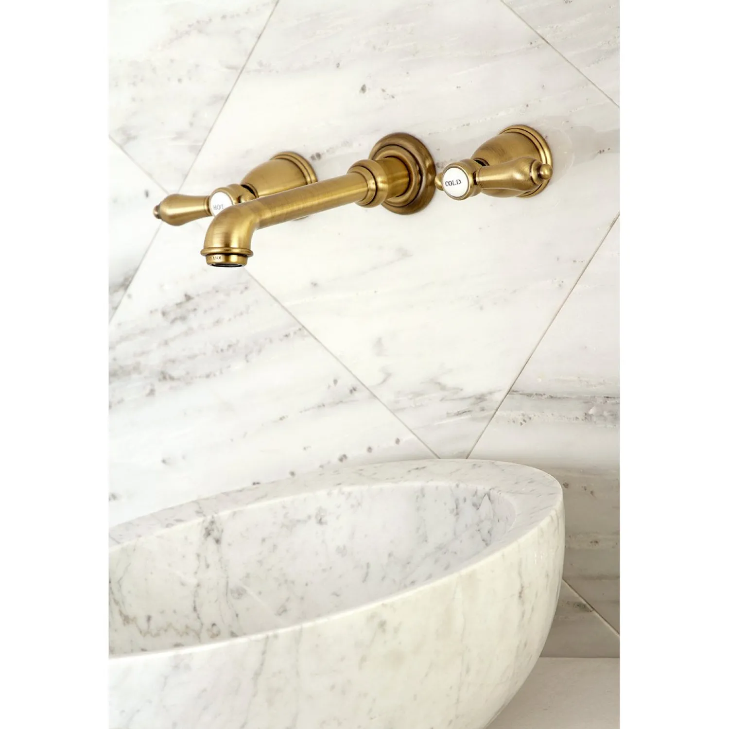 Discount Heirloom Wall Mount Bathroom Faucet Wall Mount