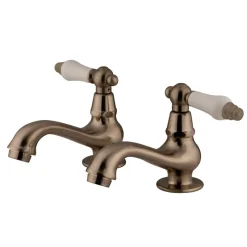 Online Heritage Basin Tap Faucet with Porcelain Lever Handle Single Hole|Basin Faucet Separates