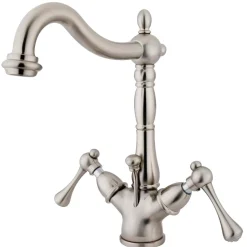 Sale Heritage 4" Centerset Bathroom Faucet with Pop-Up Drain Single Hole|4" Center Set