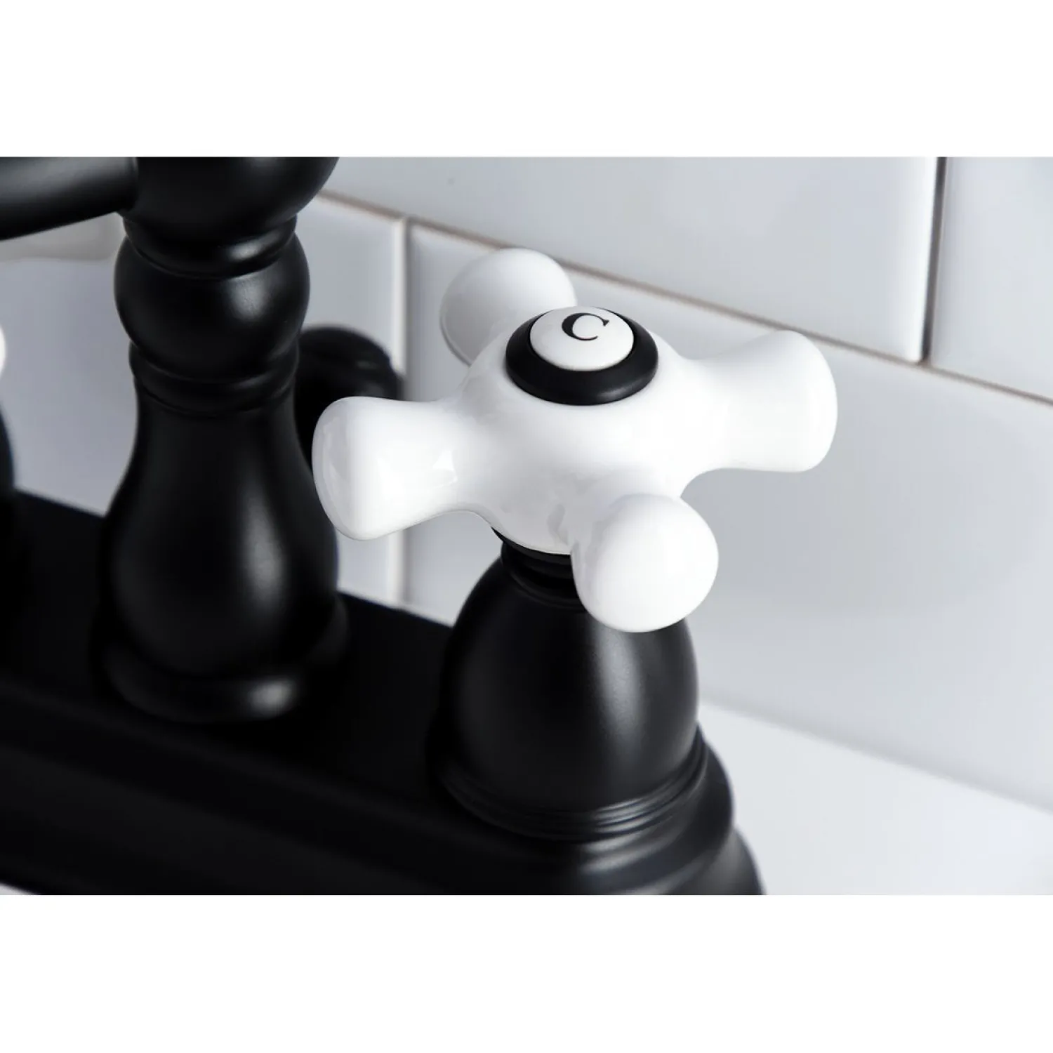 Sale Heritage 4" Centerset 3-Hole Bathroom Faucet 4" Center Set