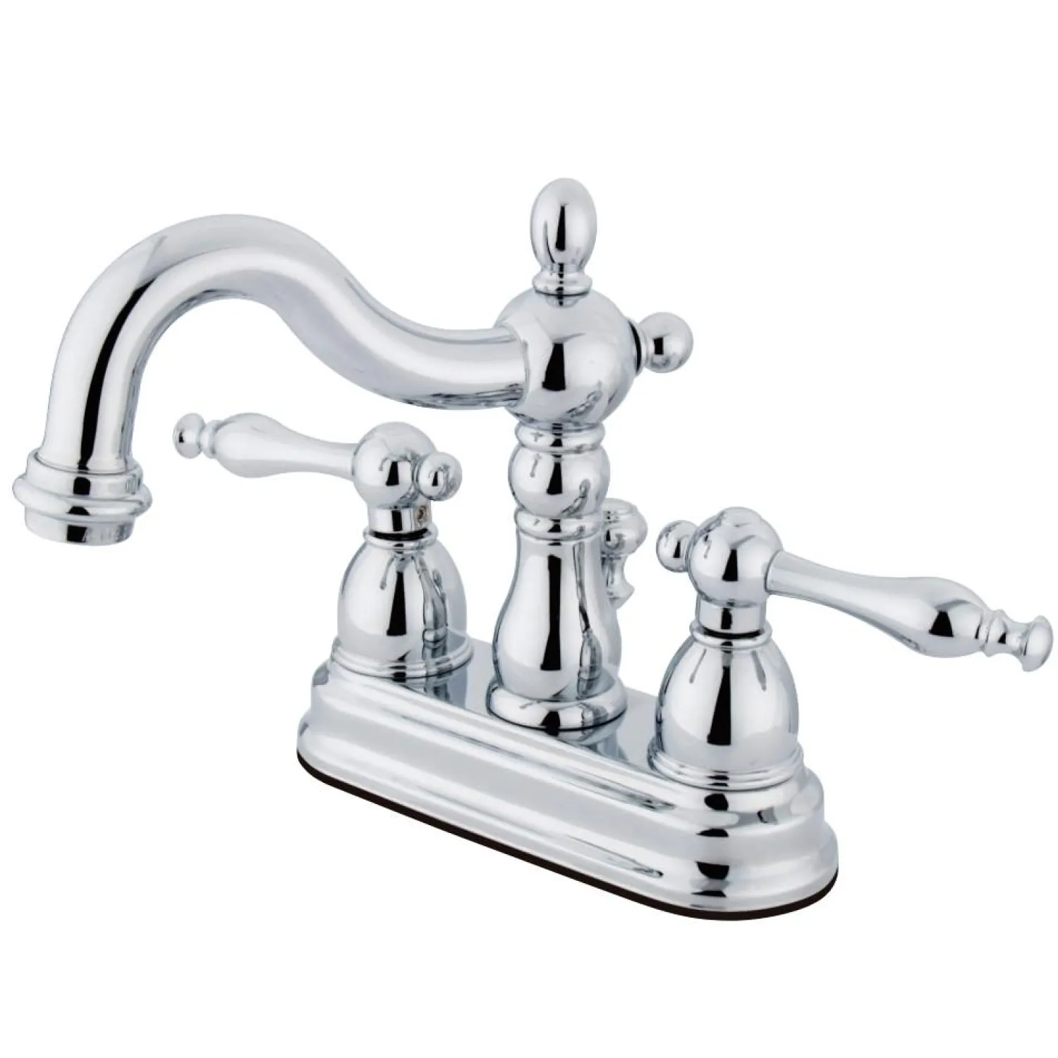 Best Heritage 4" Centerset Deck Mount Bathroom Faucet 4" Center Set