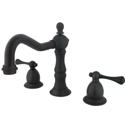 Online Heritage Classic Two Handle 8" to 14" Widespread Lavatory Faucet with Brass Pop-up 8" Widespread