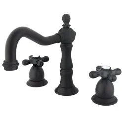 Discount Heritage Cross-Handle 8-Inch Widespread Bathroom Faucet 8