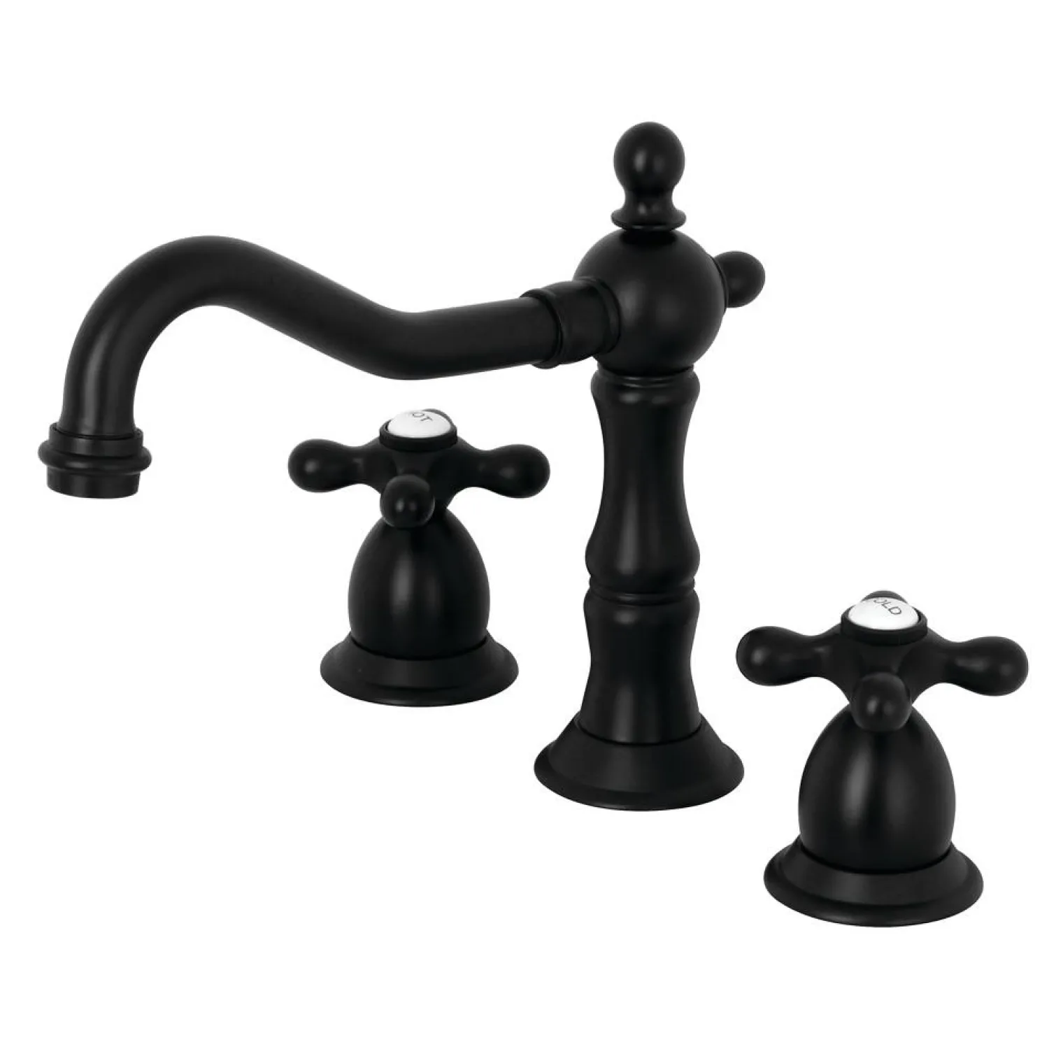 Discount Heritage Cross-Handle 8-Inch Widespread Bathroom Faucet 8" Widespread