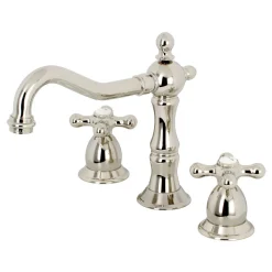 Discount Heritage Cross-Handle 8-Inch Widespread Bathroom Faucet 8