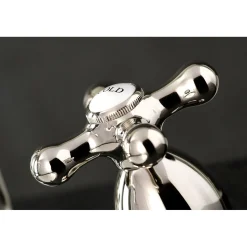 Discount Heritage Cross-Handle 8-Inch Widespread Bathroom Faucet 8