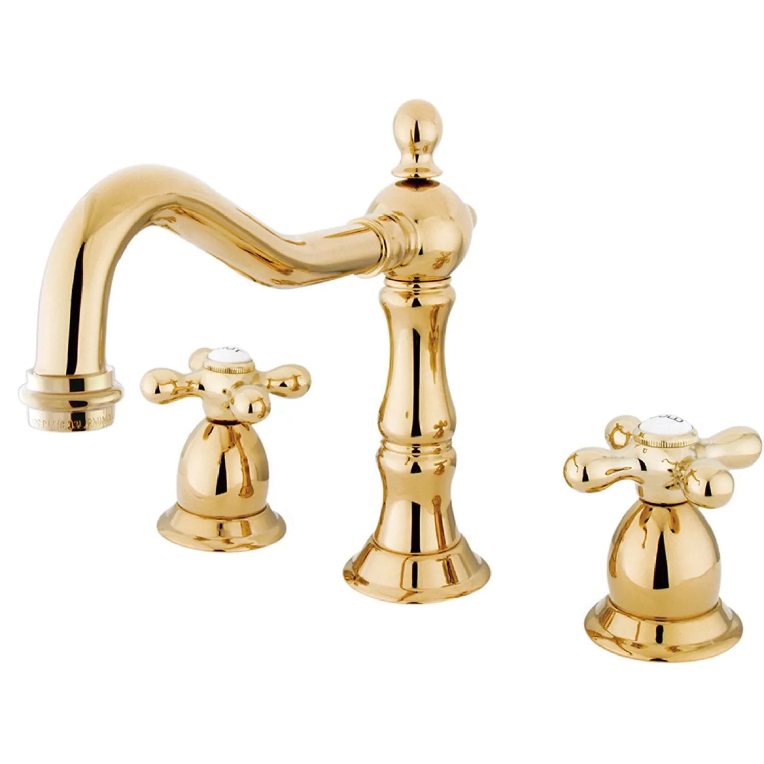 Discount Heritage Cross-Handle 8-Inch Widespread Bathroom Faucet 8" Widespread