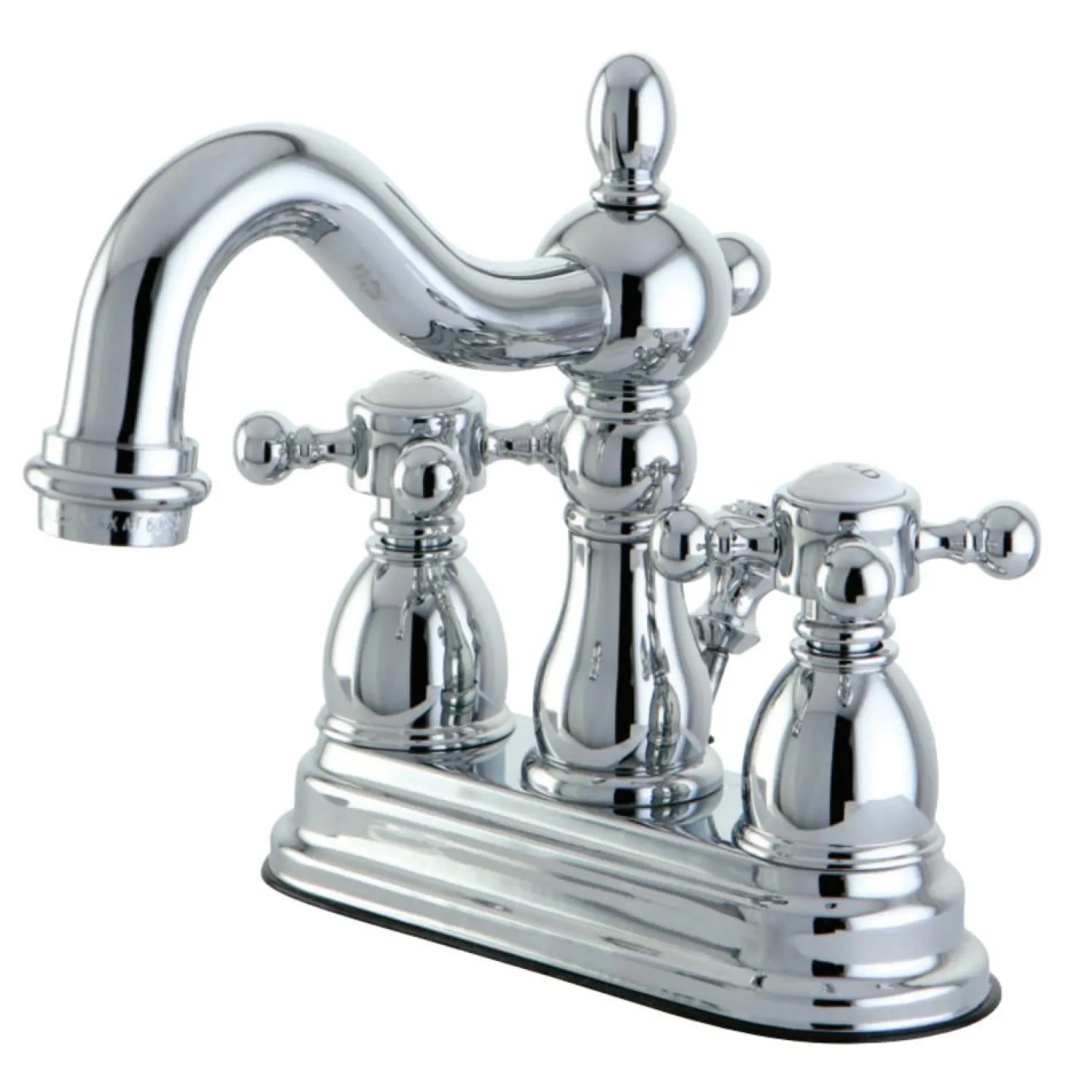 Outlet Heritage Deck Mount 3-Hole 4-Inch Centerset Bathroom Faucet 4" Center Set
