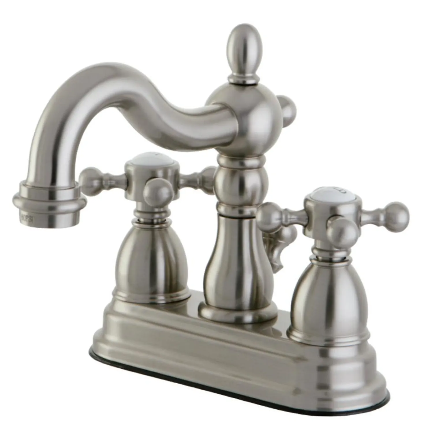 Outlet Heritage Deck Mount 3-Hole 4-Inch Centerset Bathroom Faucet 4" Center Set
