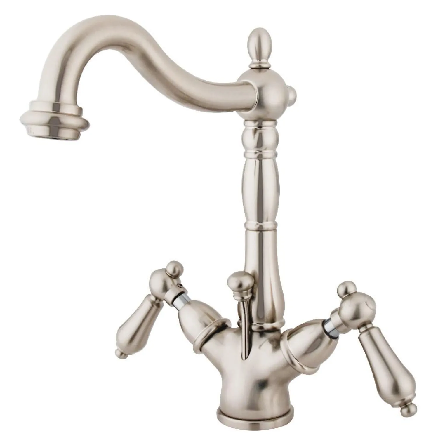 Online Heritage Deck Mount 4-Inch Centerset Bathroom Faucet with Pop-Up Drain Single Hole|4" Center Set