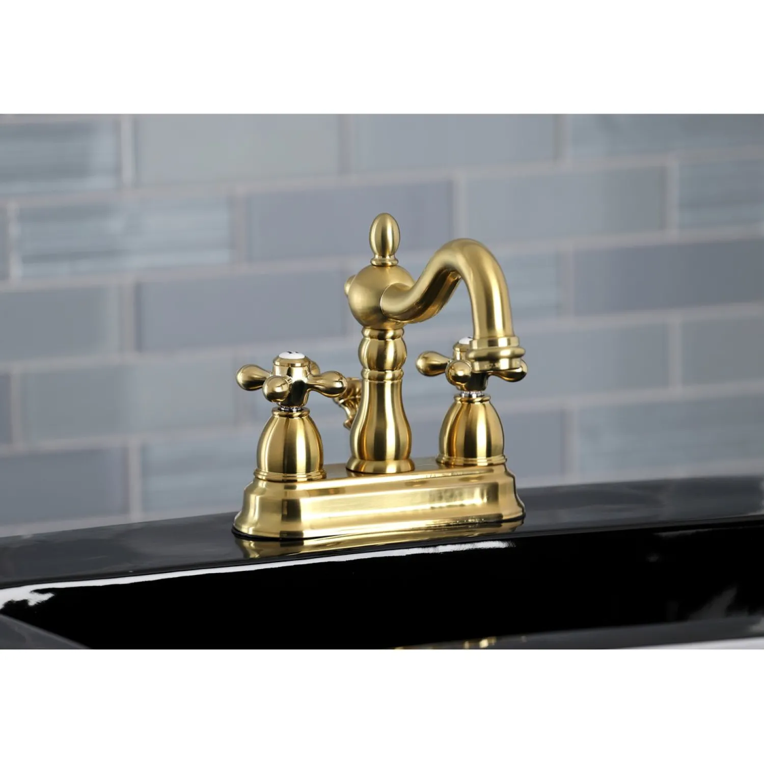 Discount Heritage Deck Mount 4-Inch Centerset Bathroom Faucet 4" Center Set