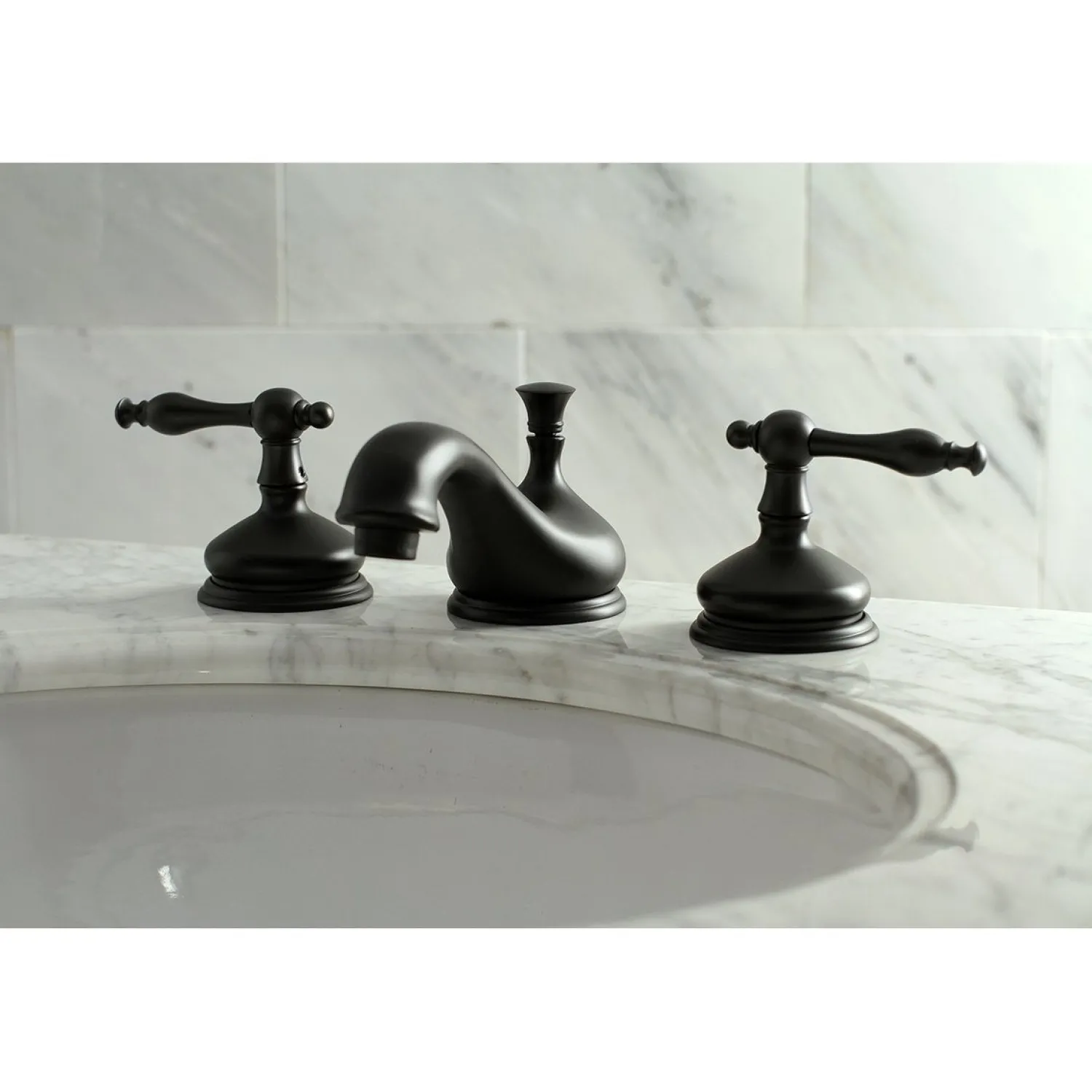 Online Heritage Deck Mount 8" Widespread Bathroom Faucet 8" Widespread