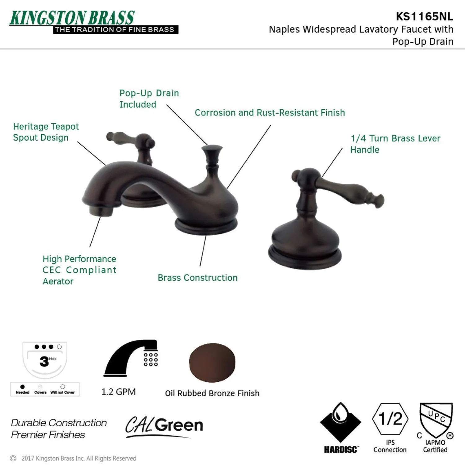 Online Heritage Deck Mount 8" Widespread Bathroom Faucet 8" Widespread