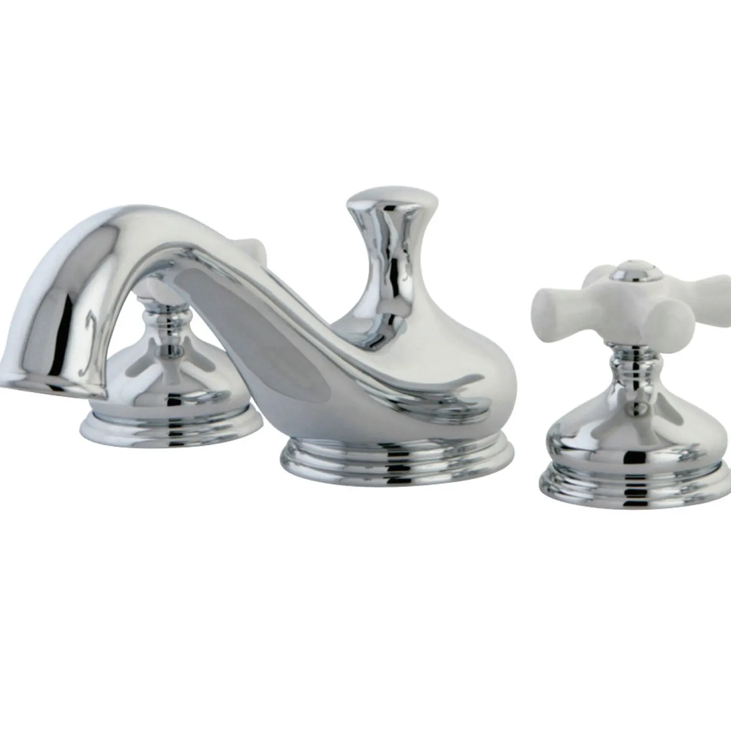 Best Heritage Deck Mount Two-Handle Roman Tub Filler Tub Faucets