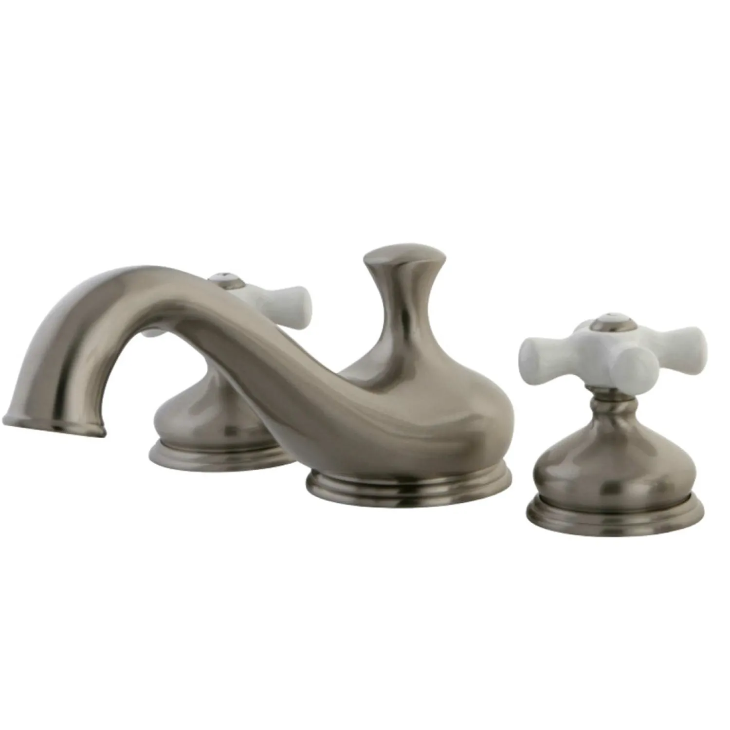 Best Heritage Deck Mount Two-Handle Roman Tub Filler Tub Faucets